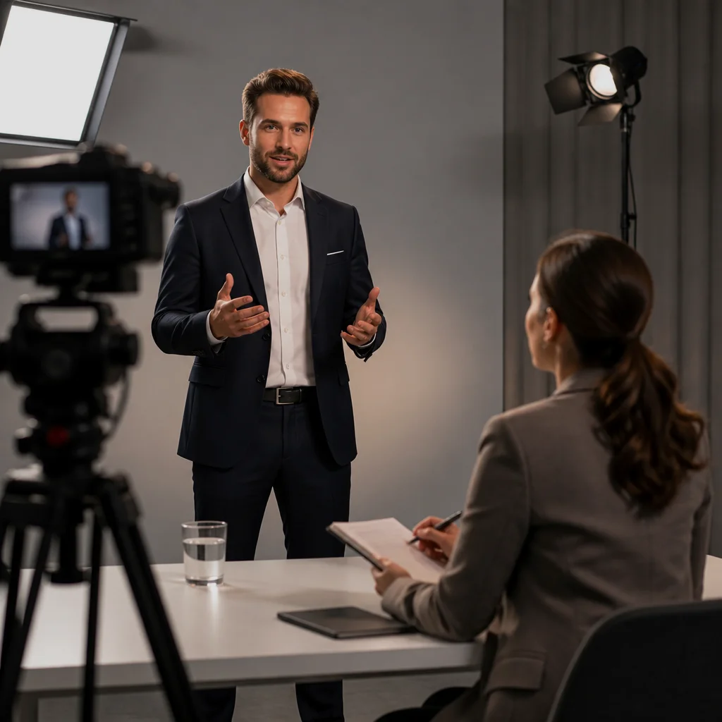 Treinamento de Apresentadores de TV